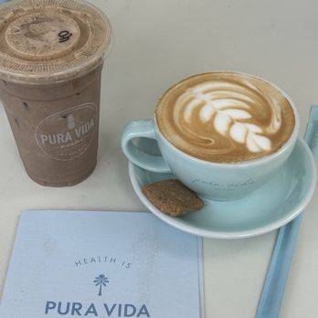 Vapiano - Miami - Latte, espresso banana coffee - Italian Near Me - Miami, Florida Vapiano - Miami - Latte, espresso banana coffee - Italian Near Me - Miami, Florida