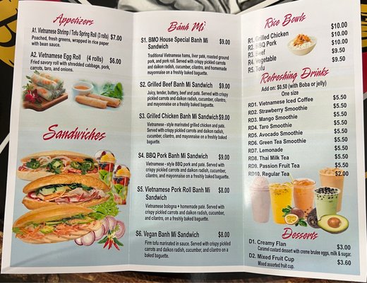 Menu photo 7 Banh Mi Ok Boston, MA