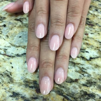 Dynasty Nails & Permanent Makeup - Natural Almond Nail - Nail Salons Near Me - Melbourne, Florida
