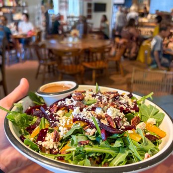 Millie's - Roasted beet and goat cheese salad with our housemade balsamic dressing. - Coffee & Tea Near Me - Mancos, Colorado Millie's - Roasted beet and goat cheese salad with our housemade balsamic dressing. - Coffee & Tea Near Me - Mancos, Colorado