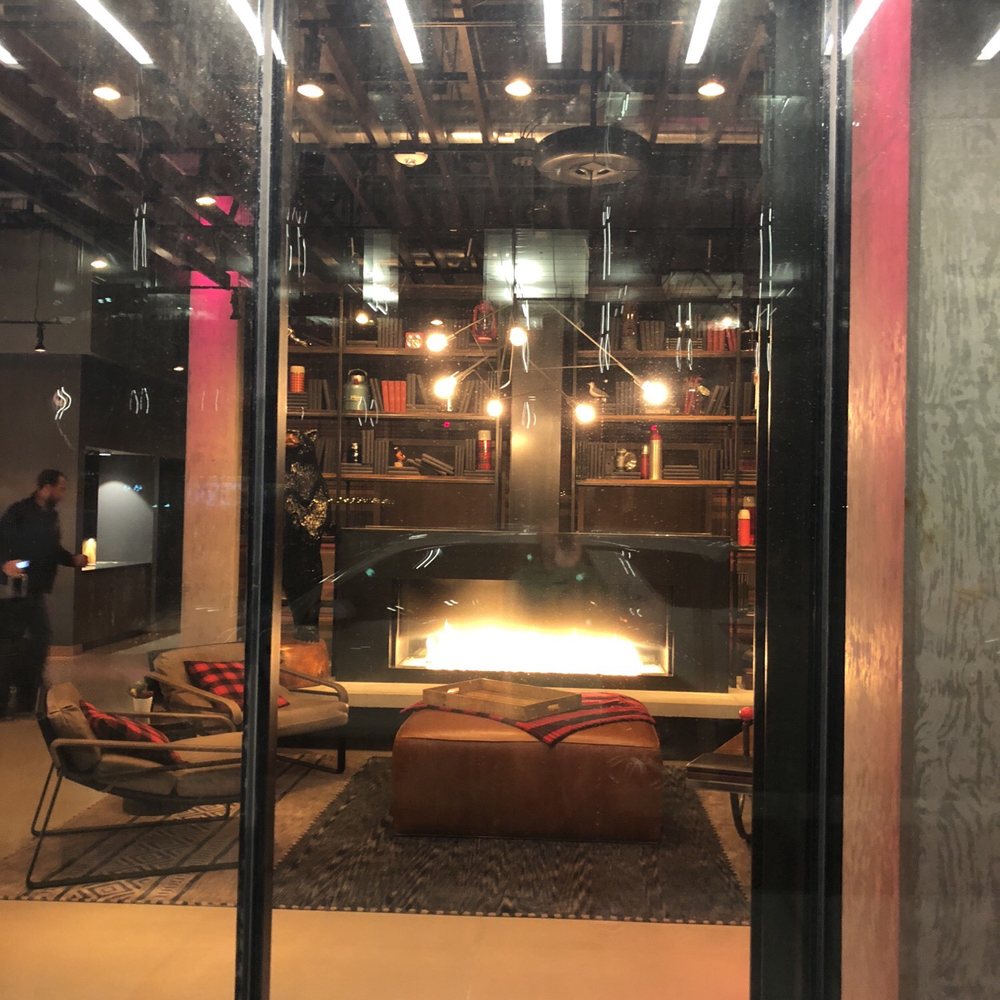 Moxy Seattle Downtown - Tricked out lobby, very cool. - Hotels Near Me - Seattle, Washington Moxy Seattle Downtown - Tricked out lobby, very cool. - Hotels Near Me - Seattle, Washington