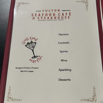 Cross Eyed Martini - Bars Near Me - Rockport, Texas