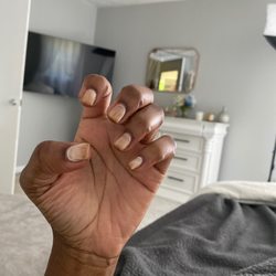 East Hampton Nails & Spa - THIS IS SUPPOSED TO BE WHITEEEEE!!!!