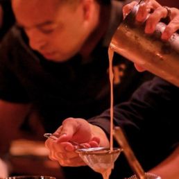 The best mixologist I have literally ever whitnessed The best mixologist I have literally ever whitnessed
