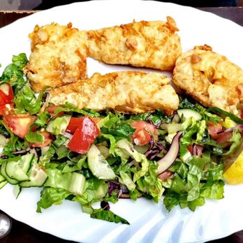 Schabi's Fischimbiss - Fish and chips without chips (skip) - Fish & Chips Near Me - Hamburg, HH