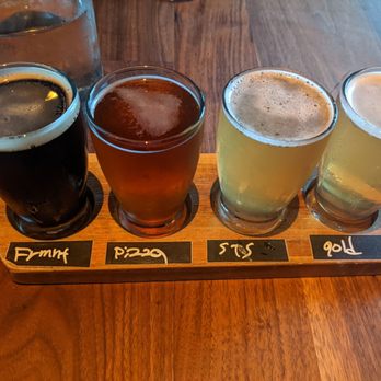 Eureka - 4 beer flight! - American Near Me - Santa Clara, California Eureka - 4 beer flight! - American Near Me - Santa Clara, California