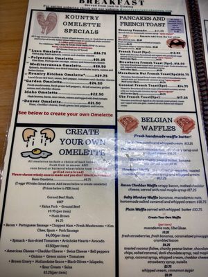 Menu photo 3 Kountry Style Kitchen Restaurant Ewa Beach, HI Menu photo 3 Kountry Style Kitchen Restaurant Ewa Beach, HI