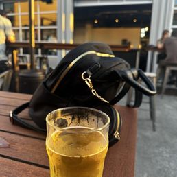 Cider and out side patio