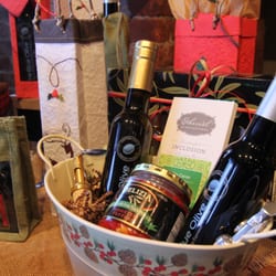 The Blue Olive - Design your own basket for a truly unique gift.