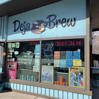 Deja Brew - Front and order window - Coffee & Tea Near Me - Glenwood Springs, Colorado Deja Brew - Front and order window - Coffee & Tea Near Me - Glenwood Springs, Colorado