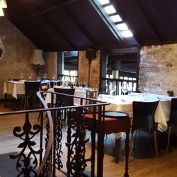 The Glebe Hotel - Upstairs seating. Quite a fancy place!