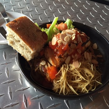 Seven Fish - Wahoo with chutney and angel hair - Seafood Near Me - Key West, Florida