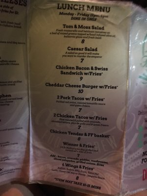 Menu photo 4 Beer Trade Co Delray Beach, FL