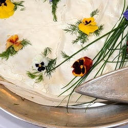 Saucy Salamander Catering - From our wedding reception, the torte. Yum.