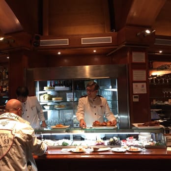 Ciutat Comtal - Fresh ingredients displayed at the bar counter - Tapas Bars Near Me - Barcelona, B