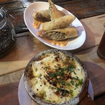 Finn Mccools Ale House - Philly Spring Rolls; French Onion Soup - Pubs Near Me - Philadelphia, Pennsylvania