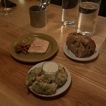 Claud - Foie Gras and shisito pepper - Wine Bars Near Me - New York, New York Claud - Foie Gras and shisito pepper - Wine Bars Near Me - New York, New York