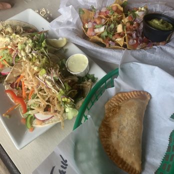 La Cambija - Jack fruit empanada, veggie tacos, vegan nachos - Seafood Near Me - Rincon, Puerto Rico