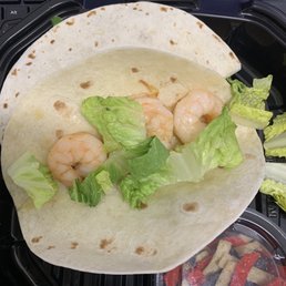 3 Street Tacos with shrimp. Looks awesome, right?
