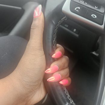 N&J Nails - Hot mama! #summernails - Nail Salons Near Me - Alexandria, Virginia