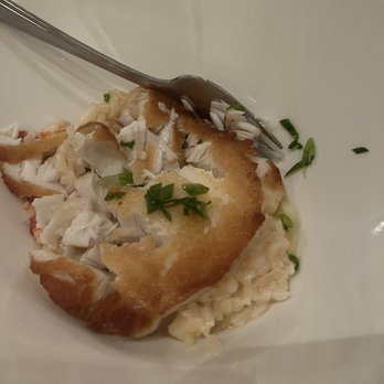 Gio's Prime 26 - Sea bass special with lobster risotto - forgot to take a pic before diving in! - Seafood Near Me - Rochester, New York Gio's Prime 26 - Sea bass special with lobster risotto - forgot to take a pic before diving in! - Seafood Near Me - Rochester, New York