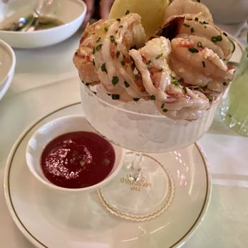 The Marigold Club - Shrimp cocktail - American Near Me - Houston, Texas The Marigold Club - Shrimp cocktail - American Near Me - Houston, Texas