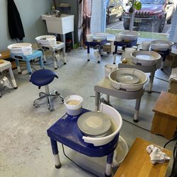 Main studio with many wheels, I think full count was around 12-14