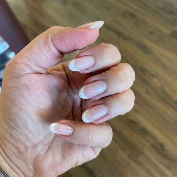 Smiley Nail Spa - French manicure with hard gel - Nail Salons Near Me - Walnut Creek, California