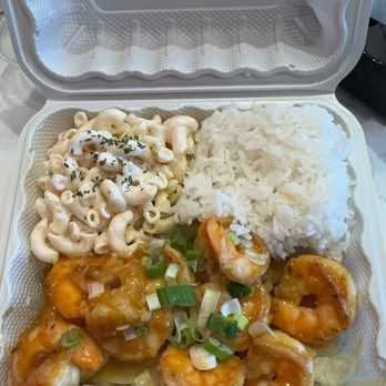 Ouka Sora - Virginia Beach - Hawaii Curry Shrimp(10) macaroni salad and White Rice - Japanese Near Me - Virginia Beach, Virginia Ouka Sora - Virginia Beach - Hawaii Curry Shrimp(10) macaroni salad and White Rice - Japanese Near Me - Virginia Beach, Virginia