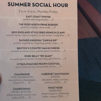 1000 NORTH - Summer Social Hour menu! Great prices in Tavern or Outside bar - Bars Near Me - Jupiter, Florida 1000 NORTH - Summer Social Hour menu! Great prices in Tavern or Outside bar - Bars Near Me - Jupiter, Florida