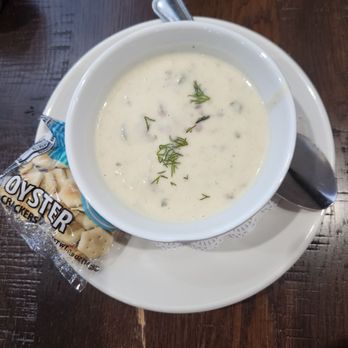 Moby Duck chowder & seafood - Cup of clam chowder - Seafood Near Me - Port Angeles, Washington