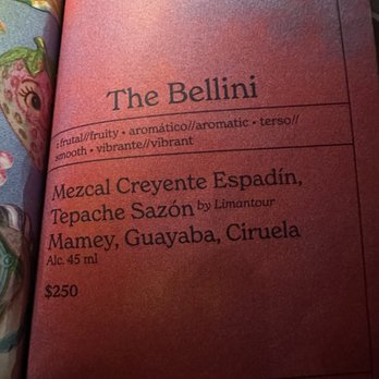 Limantour - Menu-March 2026 - Cocktail Bars Near Me - México, D.F., DIF Limantour - Menu-March 2026 - Cocktail Bars Near Me - México, D.F., DIF