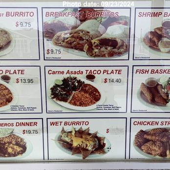 Steve's Burgers - menu 9/23/2024 - Burgers Near Me - Torrance, California