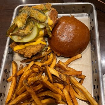 Riverside Taphouse - Fat Boy Fried Chicken sandwich - American Near Me - Baltimore, Maryland Riverside Taphouse - Fat Boy Fried Chicken sandwich - American Near Me - Baltimore, Maryland