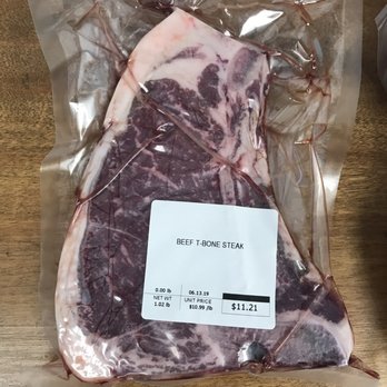 Crossroads Meats - T Bone - Meat Shops Near Me - Adelphi, Ohio