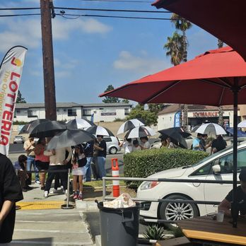LOTTERIA Fullerton - Saturday line! - Burgers Near Me - Fullerton, California