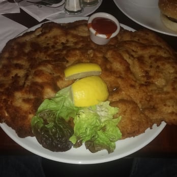 Café Mozart - Biggest schnitzel I have ever seen. Only ate half. Delicious - Cafes Near Me - Munich, BY Café Mozart - Biggest schnitzel I have ever seen. Only ate half. Delicious - Cafes Near Me - Munich, BY