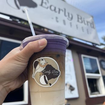 Early Bird Coffee - Coconut Ube signature drink - Coffee & Tea Near Me - Kihei, Hawaii Early Bird Coffee - Coconut Ube signature drink - Coffee & Tea Near Me - Kihei, Hawaii
