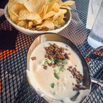 RuRu's Tacos + Tequila - Chips and Queso 4oz - Tex-Mex Near Me - Charleston, South Carolina