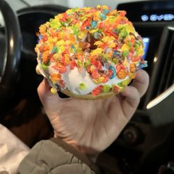 Fruity Pebbles Donut