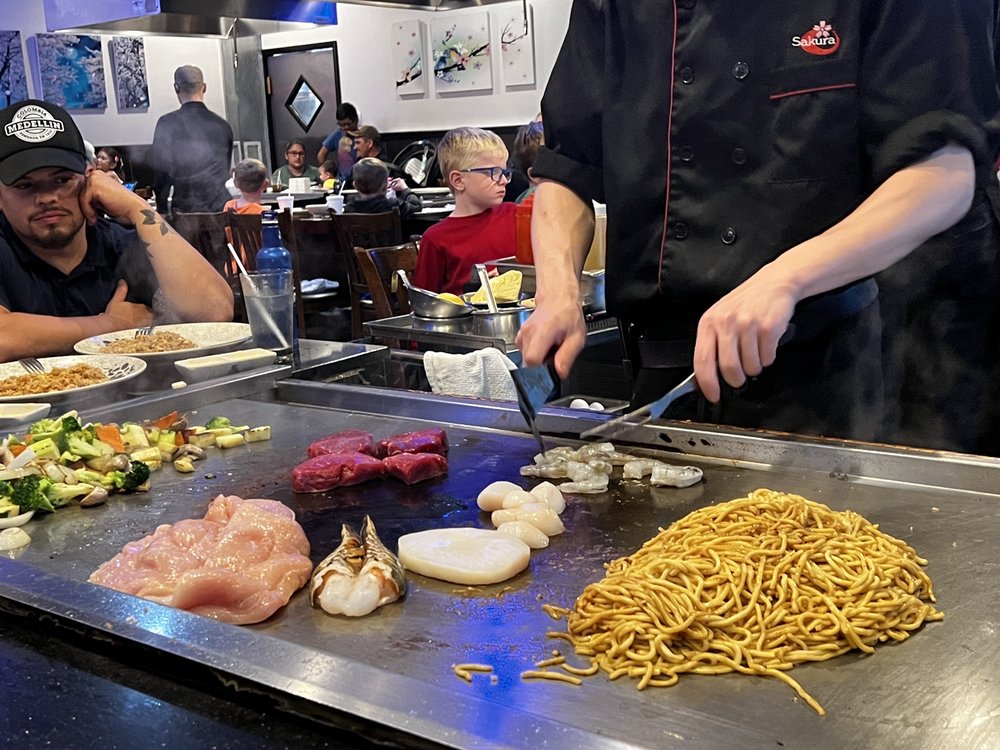 SAKURA JAPANESE STEAK HOUSE AND SUSHI BAR 205 Photos & 256 Reviews 10722 Big Bend Rd