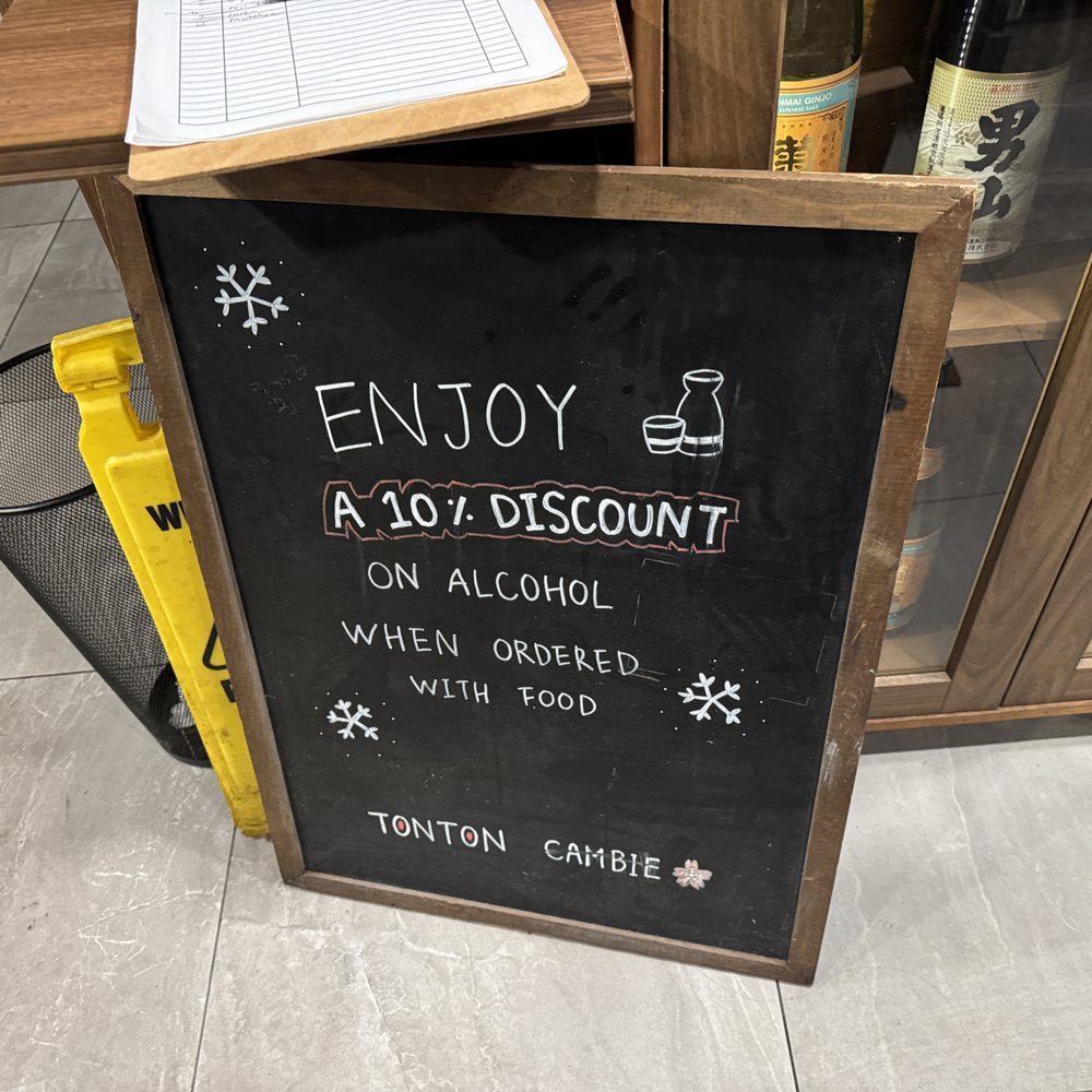 Tonton Sushi - Liquor discount~ (September 2025) - Japanese Near Me - Vancouver, British Columbia Tonton Sushi - Liquor discount~ (September 2025) - Japanese Near Me - Vancouver, British Columbia