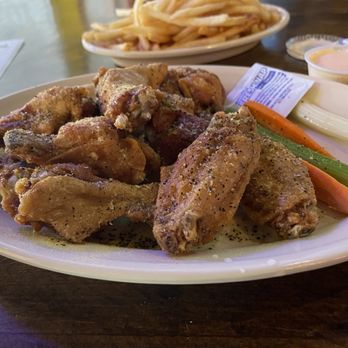 Buffalo Bros - Lemon Pepper 10 Wing and Fries - American Near Me - Fort Worth, Texas Buffalo Bros - Lemon Pepper 10 Wing and Fries - American Near Me - Fort Worth, Texas