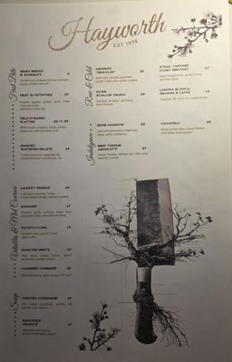 Menu photo 4 Hayworth Henderson, NV