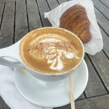 Temple Coffee Roasters - 16 oz. Latte and Butter Croissant - Coffee & Tea Near Me - Sacramento, California Temple Coffee Roasters - 16 oz. Latte and Butter Croissant - Coffee & Tea Near Me - Sacramento, California