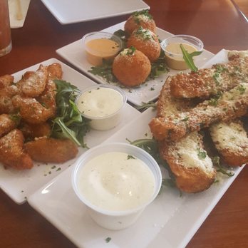 Cavana's Pub & Grub - Fried Zucchini, Rueben Fritters and Fried Artichoke. Delicious - Pubs Near Me - Sutter Creek, California
