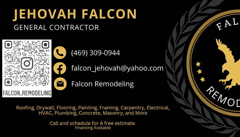 Slide of Falcon Remodeling