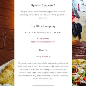 Big Slice - Pizza Near Me - Evansville, Indiana Big Slice - Pizza Near Me - Evansville, Indiana