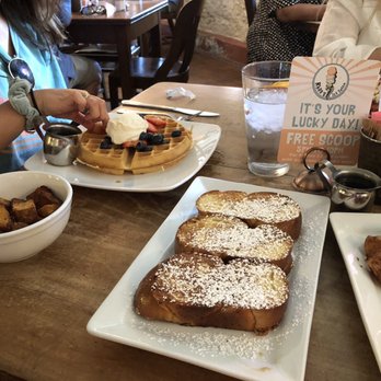 The Root Cellar Cafe - French Toast Breakfast - Breakfast & Brunch Near Me - San Marcos, Texas