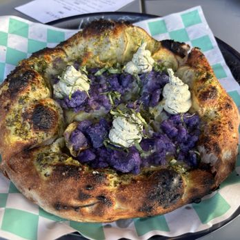 Mangiafoglie - Potato Pesto Pizza - Pizza Near Me - Long Beach, California
